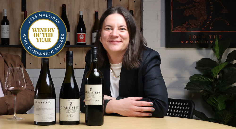 Giant Steps Named 2025 Halliday Wine Companion Winery of the Year!