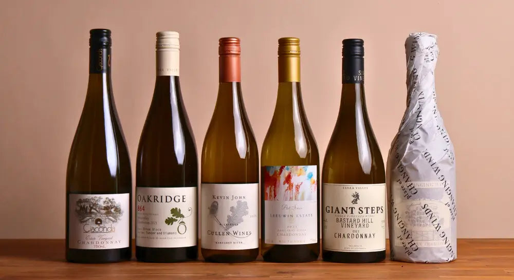 The Ultimate Guide To Australian Chardonnay and What To Buy featuring Giaconda Chardonnay, Cullen Kevin John Chardonnay, Oakridge 864 Chardonnay, Lleuwin Art Series Chardonnay, Giant Steps Chardonnay