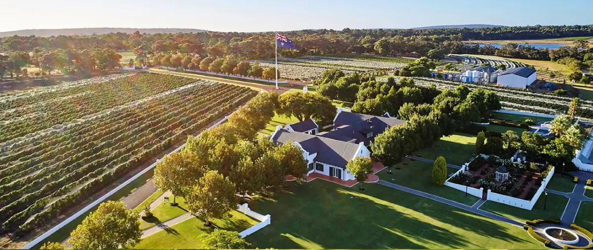 Voyager Estate Cellar Door bird's eye view