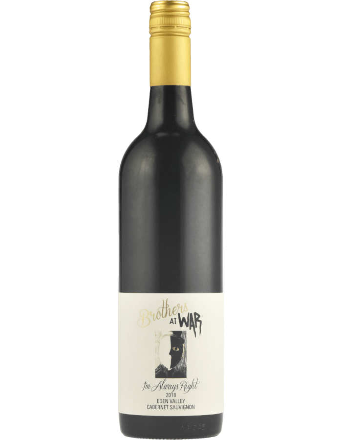 2018 Brothers at War I'm Always Right Cabernet Sauvignon