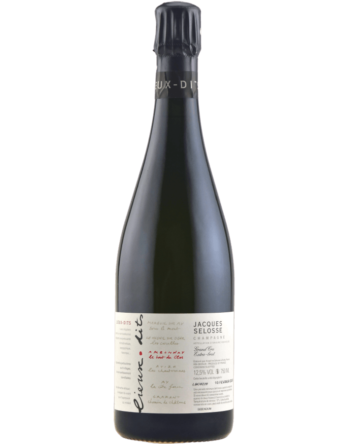 NV Champagne Jacques Selosse Ambonnay Grand Cru Le Bout du Clos