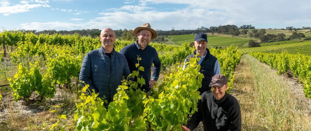 Martin Shaw, Michael Hill Smith MW, Adam Wadewitz and David LeMire MW
