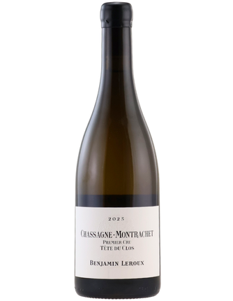 2023 Benjamin Leroux Chassagne-Montrachet 1er Cru Tete du Clos Blanc