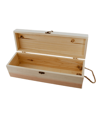 Wooden Wine Gift Box - Single