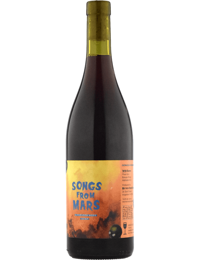 2020 Forlorn Hope Songs from Mars Black Ramato Pinot Gris