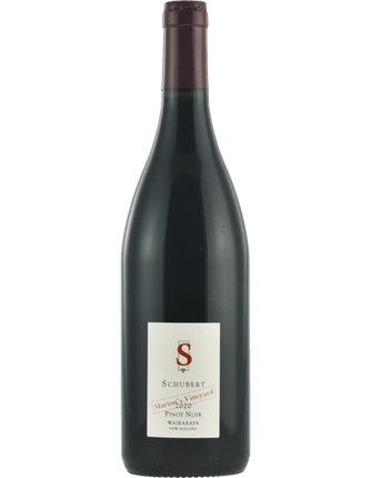 2020 Schubert Marion's Vineyard Pinot Noir