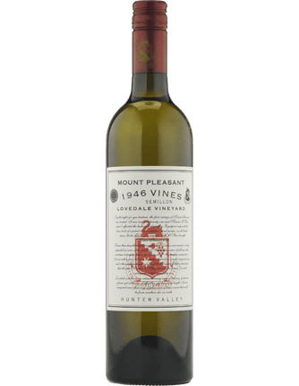 2018 Mount Pleasant Lovedale Vineyard 1946 Vines Semillon