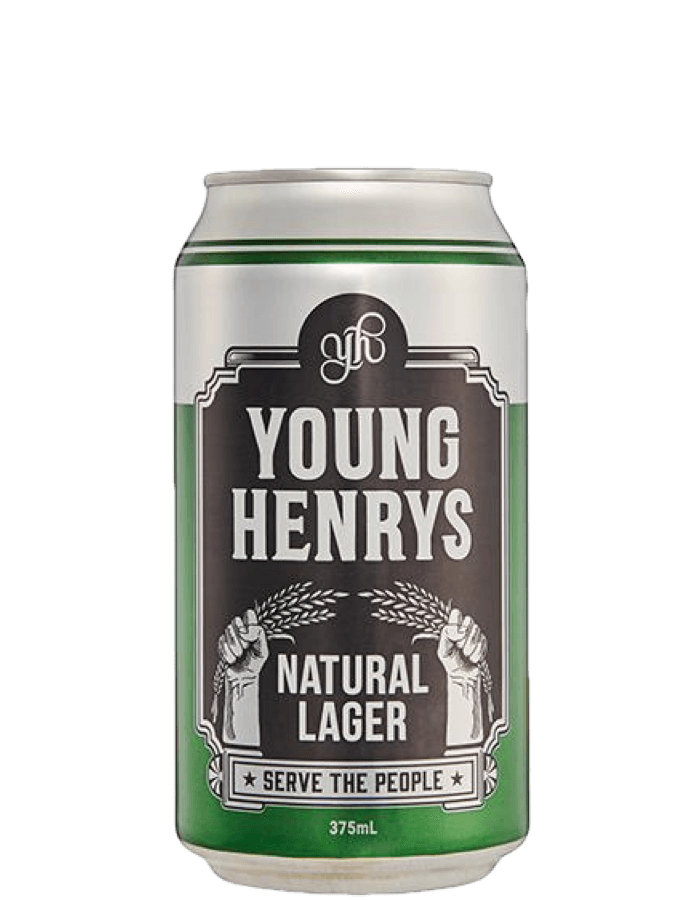 Young Henrys Natural Lager Cans Carton